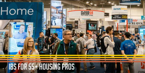 People standing in hallway, exiting conference room