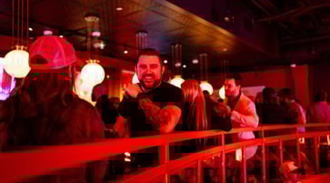 Attendees at an IBS party