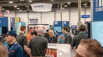 Attendees in the Start Up Zone