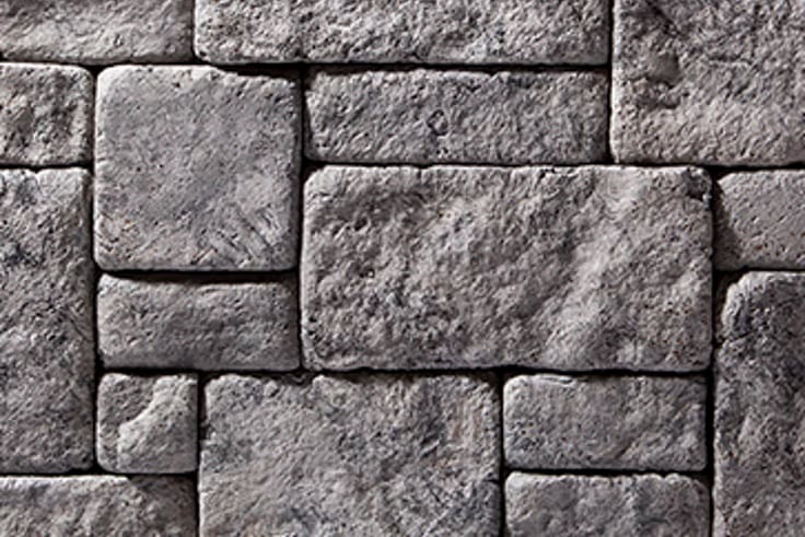 Gray stone wall 