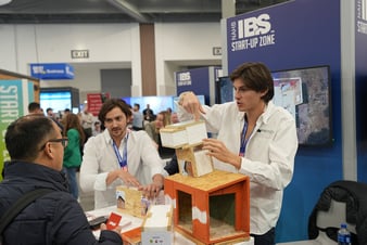 Exhibitors showcase products at IBS