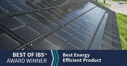 Best of IBS Energy Efficient Product: Solstice Shingle by CertainTeed
